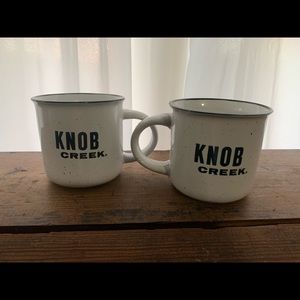 Knob Creek Whiskey Set of 2 Coffee Mugs
